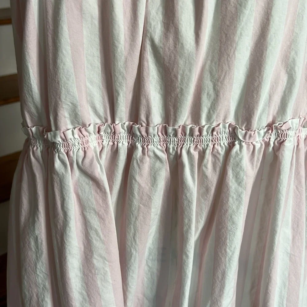 Saint & Abel Pink Braddock Stripe Babydoll Chemise​​​​​​​​​ - Picture 4 of 8